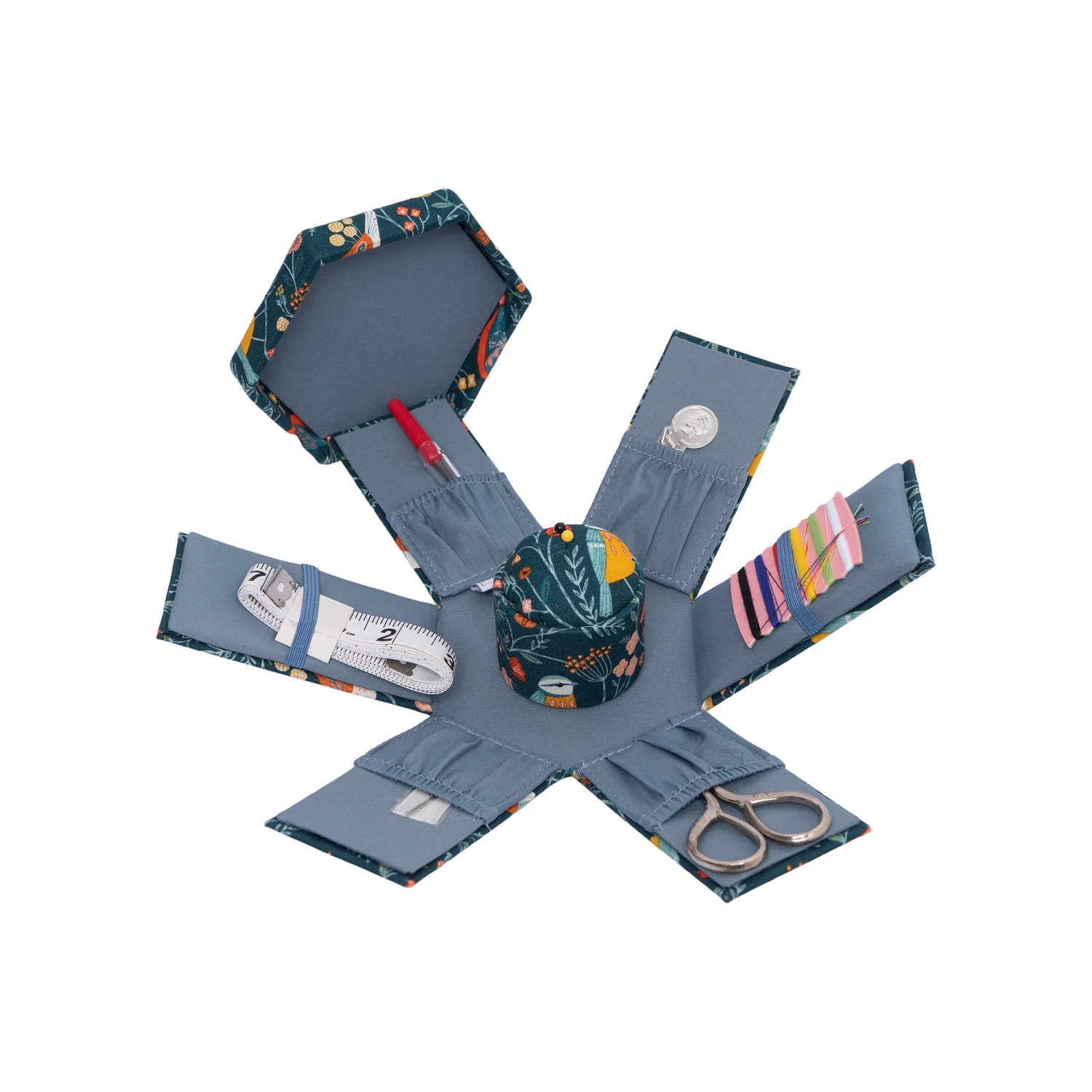 Groves Nadelkästchen "Aviary" Gefüllt (11 X 11 X 12,3 Cm) 1 Groves Nadelkästchen "Aviary" Gefüllt (11 X 11 X 12,3 Cm)