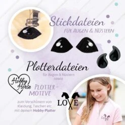 Kullaloo Mein Hobby - Horse & Ich - Thema Steckenpferde -NähKunst Angebote Store 10026204 kullaloo horse naehen 4