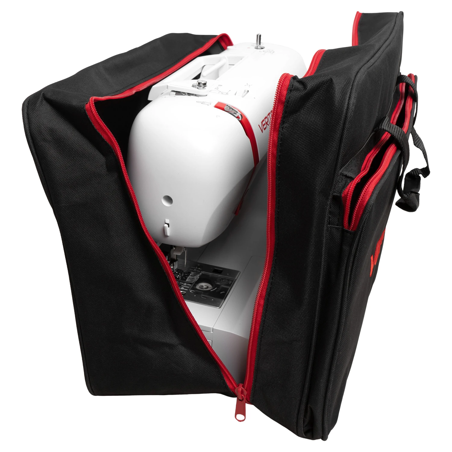 Veritas Nähmaschinentasche (schwarz/ Rot) 3 Veritas Nähmaschinentasche (schwarz/ Rot) – Bild 3