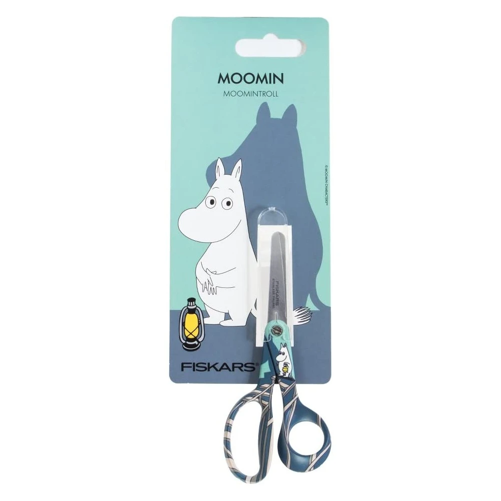 Fiskars Kinderschere Mumintroll (13 Cm/ Türkis/ Blau) 1 Fiskars Kinderschere Mumintroll (13 Cm/ Türkis/ Blau)