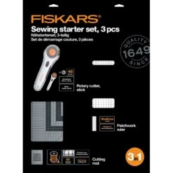 Fiskars Näh-Starterset 3tlg. (Schneidematte A2/ RollschneiderØ 45/ Lineal) -NähKunst Angebote Store 10026426 fiskars naeh starterset 3tlg 6