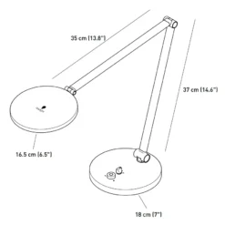 Daylight Tricolor LED Tischlampe / Tischleuchte (weiß) -NähKunst Angebote Store 10026447 tricolor 5