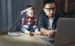 Daylight Foldi Go Netz + Akku LED Tischleuchte Mit Etui (weiß/ Grau) -NähKunst Angebote Store 10026448 foldi wei grau 12