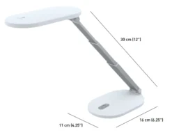 Daylight Foldi Go Netz + Akku LED Tischleuchte Mit Etui (weiß/ Grau) -NähKunst Angebote Store 10026448 foldi wei grau 5