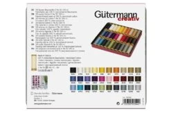 Gütermann Baumwollbox No.50 (30 Farben/ 100 M) -NähKunst Angebote Store 10026506 cotton box 30 100m 6