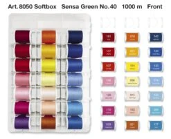 Madeira Sensa Green No.40 Softbox (40 Farben/ 1000 M)