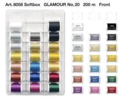 NähKunst Angebote Store 13 Madeira Glamour No.12 & 20 Softbox (42 Farben/ 200 M)