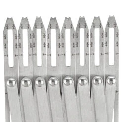 Knopfloch-Abstandslehre