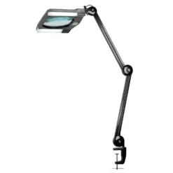 Semplix LED Lupen-Lampe 3D Schwarz (Linse 189 Mm X 157 Mm/ Tischklemme) -NähKunst Angebote Store 10027035 04