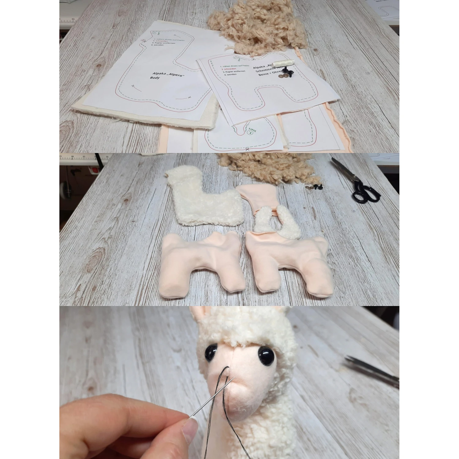 Cuci-cuci Näh-Baukastenset Alpaka Alpero 3 Cuci-cuci Näh-Baukastenset Alpaka Alpero – Bild 3