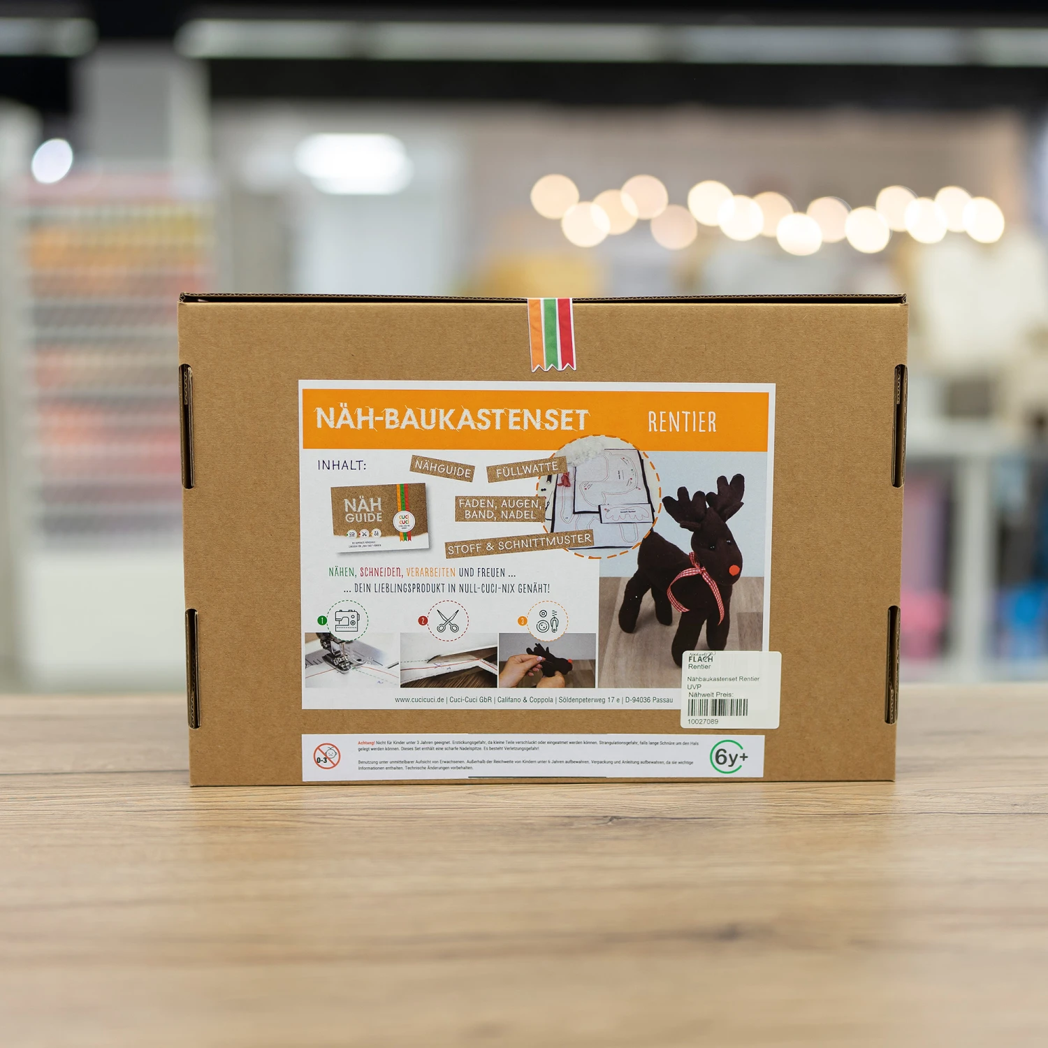 Cuci-Cuci Näh-Baukastenset Rentier Elch 1 Cuci-Cuci Näh-Baukastenset Rentier Elch