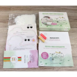 Cuci-Cuci Cottos Abenteuerreise Eine Einfädelgeschichte Büchlein + Nählernset