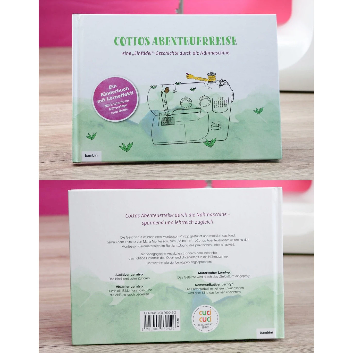 Cuci-Cuci Büchlein Cottos Abenteuerreise - Eine Einfädelgeschichte 3 Cuci-Cuci Büchlein Cottos Abenteuerreise - Eine Einfädelgeschichte – Bild 3