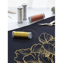 Gütermann Maschinenstickfaden-Set Metallic Col.1 (4 Farben/ 200 M) -NähKunst Angebote Store 10027121 e