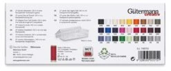 Gütermann Allesnäher Nähfaden-Acrylbox (27 Farben/ 100 M) -NähKunst Angebote Store 10027131 naehfadenbox set 27er 4