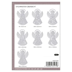 Windesign Stickmuster USB "Lace-Engel" (7 Lace-Stickmuster)