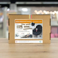 Cuci-Cuci Näh-Baukastenset Herzkissen (grau)