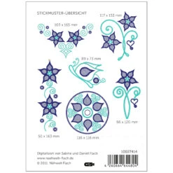 Nähwelt Flach Stickmuster USB "Cutwork Motive I"