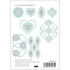 Nähwelt Flach Stickmuster USB "Cutwork Motive II"