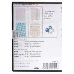 Nähwelt Flach Stickmuster USB "Taschenduo - In The Hoop" (5 Stickmuster)