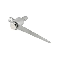 Kleiner Karl - Zuschneidehilfe Silber (Aluminium/ Glasperlengestrahlt)