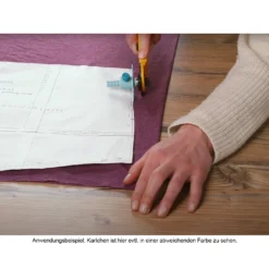 Karlchen Für Rollschneider Silber (Aluminium/ Glasperlengestrahlt) -NähKunst Angebote Store 10027654 06