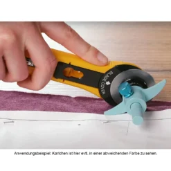 Karlchen Für Rollschneider Silber (Aluminium/ Glasperlengestrahlt) -NähKunst Angebote Store 10027654 07