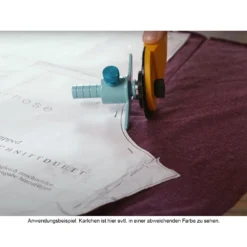 Karlchen Für Rollschneider Silber (Aluminium/ Glasperlengestrahlt) -NähKunst Angebote Store 10027654 08