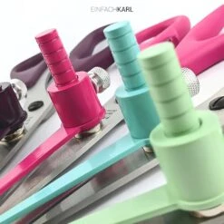 Großer Karl - Zuschneidehilfe (versch. Farben/ Aluminium/ Pulverbeschichtet) 13 Großer Karl - Zuschneidehilfe (versch. Farben/ Aluminium/ Pulverbeschichtet) -NähKunst Angebote Store 10027656 04