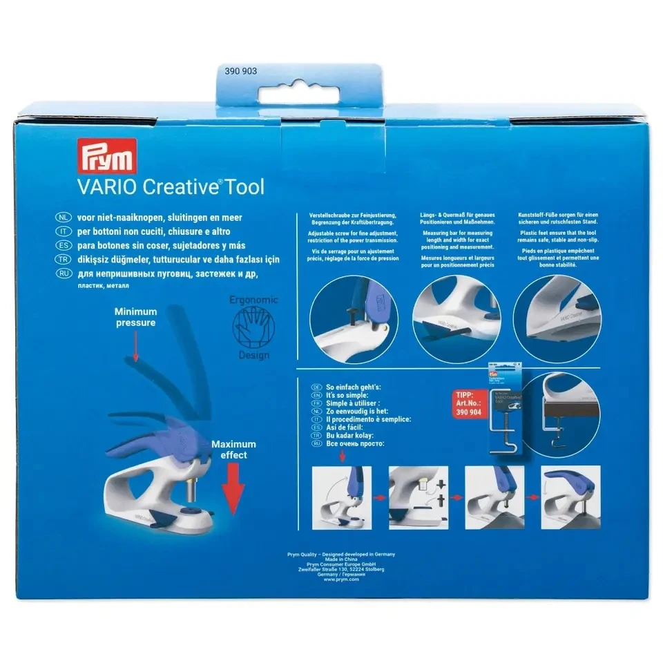 Prym Vario Creative Tool - Für Druckknöpfe Und Ösen 3 Prym Vario Creative Tool - Für Druckknöpfe Und Ösen – Bild 3