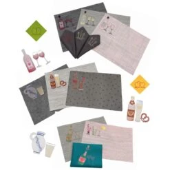 Nähwelt Flach Stickmuster USB "Party Drinks" (12 Stickmuster) -NähKunst Angebote Store 10027952 stickmuster party drinks 5