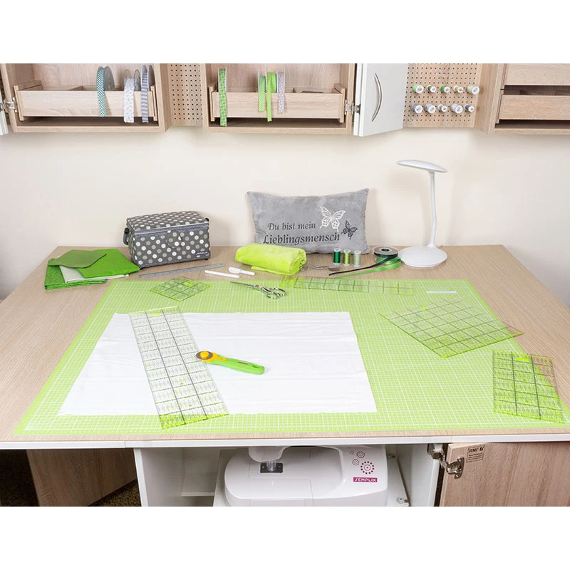 Semplix Rollschneider Maxi Mit 3 Klingen (45 Mm/ Gerade/ Wellen/ Zacken/ Grün) 5 Semplix Rollschneider Maxi Mit 3 Klingen (45 Mm/ Gerade/ Wellen/ Zacken/ Grün) – Bild 5