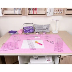 Semplix Schneidematte Pink-lila (120 X 80 Cm/ 48 X 32 Inch) A0 -NähKunst Angebote Store 120x80 pink lila