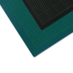 Schneidematte Grün-schwarz A2 (60 X 45 Cm Skalierung In Cm)