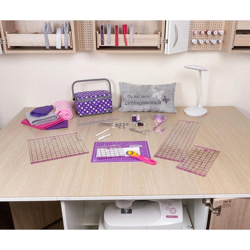 Semplix Patchwork Lineal Set Inch Lila 1 Semplix Patchwork Lineal Set Inch Lila