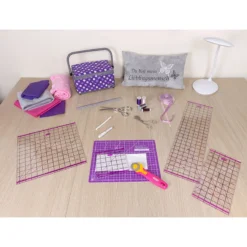 Semplix Patchwork-Quiltlineal (12,5" X 12,5"/ 2,5 Mm Dick/ Lila) -NähKunst Angebote Store 12x9 pink lila27