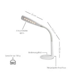 Purelite Quad Spectrum LED-Schreibtischlampe -NähKunst Angebote Store 14980 1