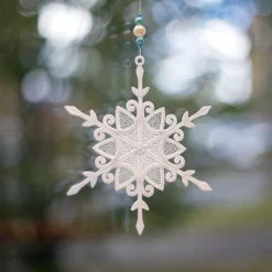 Windesign Stickmuster CD Schneeflocken (freistehende Spitzenstickerei) -NähKunst Angebote Store 16101 stickdesign schneeflocken 4 shop