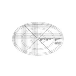 Handi Quilter Schablone Oval A