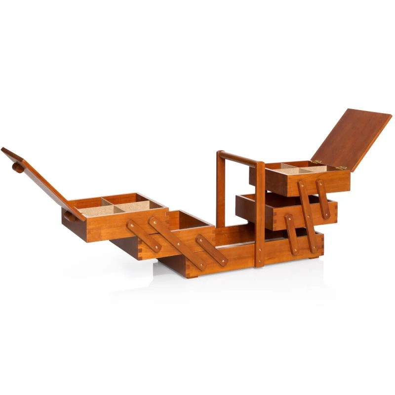 Prym Nähkasten Holz M (dunkel) 1 Prym Nähkasten Holz M (dunkel)