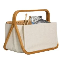 Prym Store & Travel Bag ''canvas & Bamboo'' S (natur)