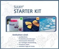 SULKY Starter Kit (ink. 11 Vliesproben + Beschreibung)