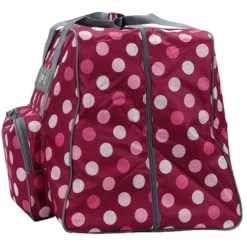 Semplix Overlocktasche-Coverlocktasche Polka Dots (beere/rosa) -NähKunst Angebote Store 16685 4 shop