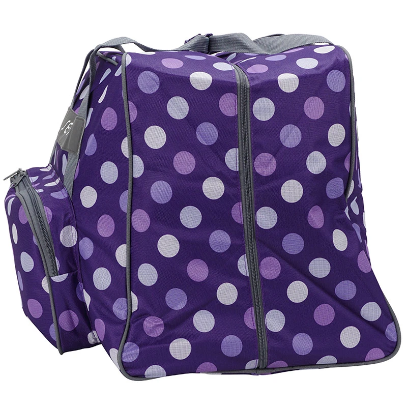 Semplix Overlocktasche-Coverlocktasche Polka Dots (lila/flieder) 3 Semplix Overlocktasche-Coverlocktasche Polka Dots (lila/flieder) – Bild 3