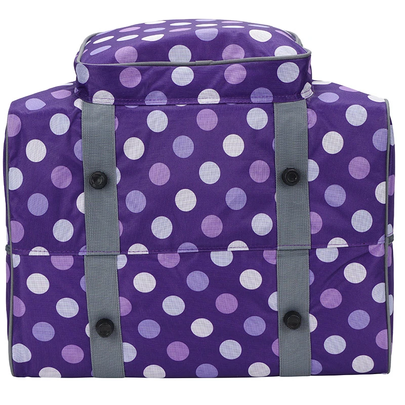 Semplix Overlocktasche-Coverlocktasche Polka Dots (lila/flieder) 4 Semplix Overlocktasche-Coverlocktasche Polka Dots (lila/flieder) – Bild 4
