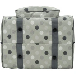 Semplix Overlocktasche-Coverlocktasche Polka Dots (stein/grau) -NähKunst Angebote Store 16688 5 shop1