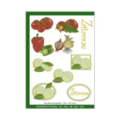 Windesign Stickmuster CD Gemüse (10 Stickmuster)