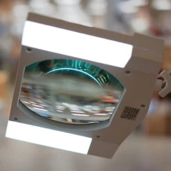 Semplix LED Lupen-Lampe 3D Weiß (Linse 189 Mm X 157 Mm/Tischstandfuß) -NähKunst Angebote Store 17248 2 shop