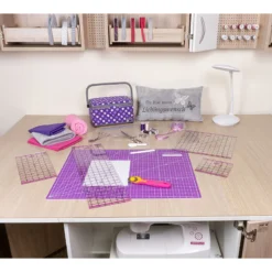 Semplix Schneidematte Pink-lila (60 X 45 Cm/ 24 X 18 Inch) A2 -NähKunst Angebote Store 24x18 pink lila