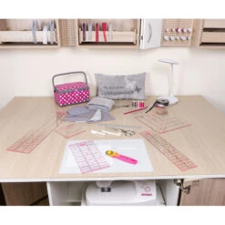 Semplix Schneidematten-Set A3 Grau/pink (Matte 45 X 30 Cm) -NähKunst Angebote Store 45x30 hellgrau grau1 1